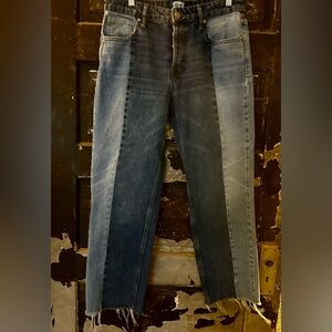 Urban Outfitters BDG Jessye Two Toned Jeans